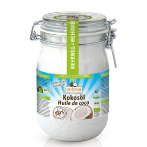 PREMIUM BIO-KOKOSÖL IM 1.000 ML BÜGELGLAS